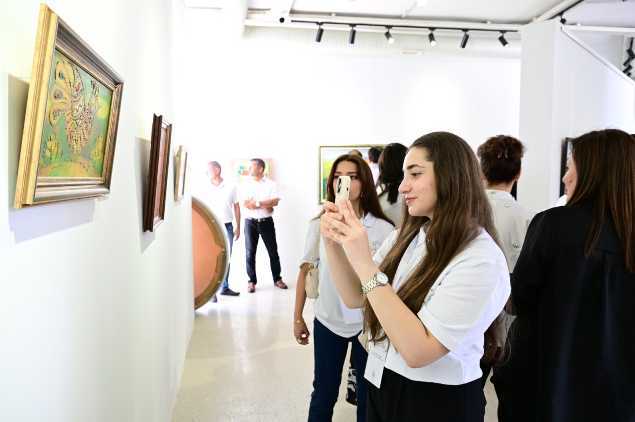 Laçında Yusif Mirzənin “31 il sonra” sərgisi açılıb - FOTOLAR